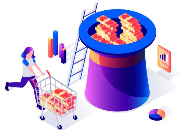 Business Profit  Illustration