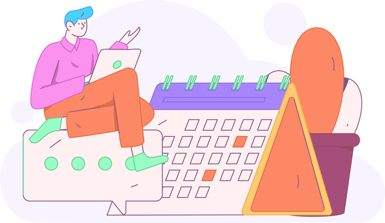 Business Program  Illustration