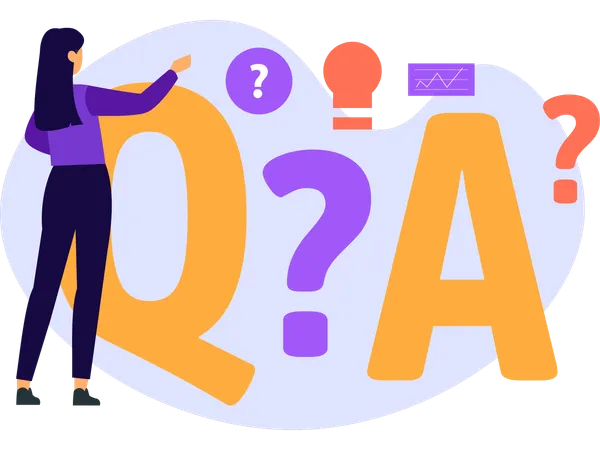 Business Question Answer  Illustration