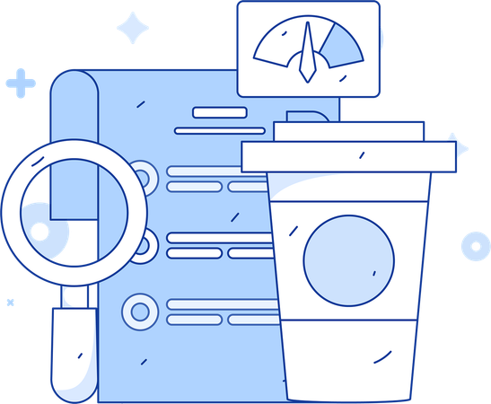 Business questionnaire form  Illustration