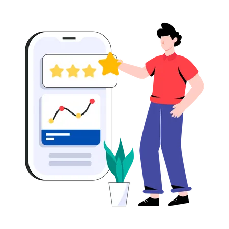 Business Rating  Illustration