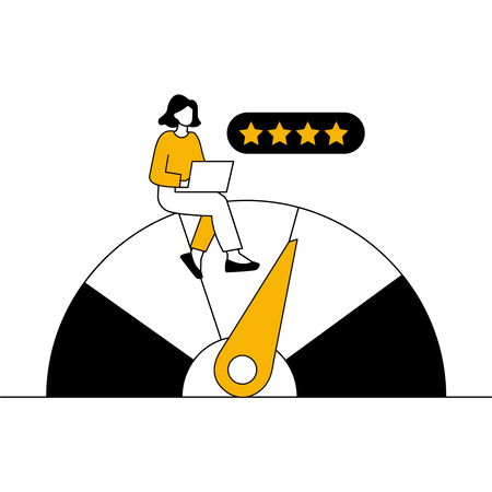 Business Rating  Illustration