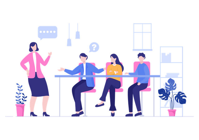 Business Recruitment  Illustration