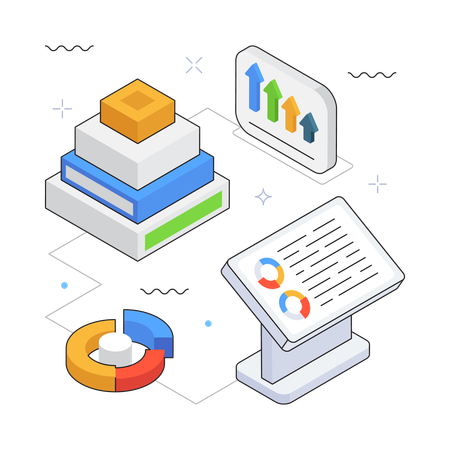 Business Reports  Illustration