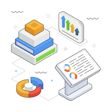 Business Reports  Illustration