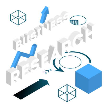Business research  Illustration