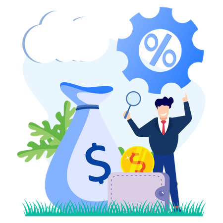 Business revenue  Illustration