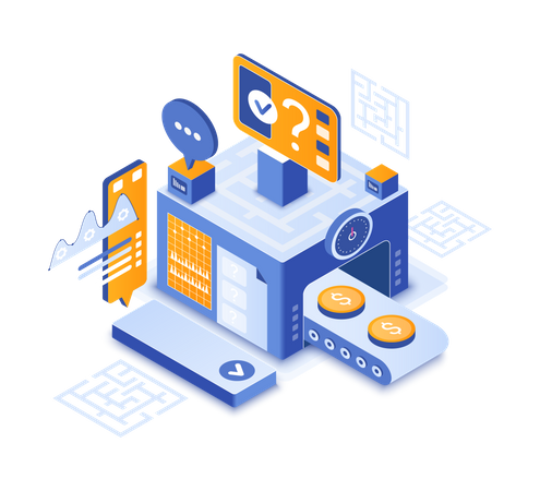 Business revenue  Illustration