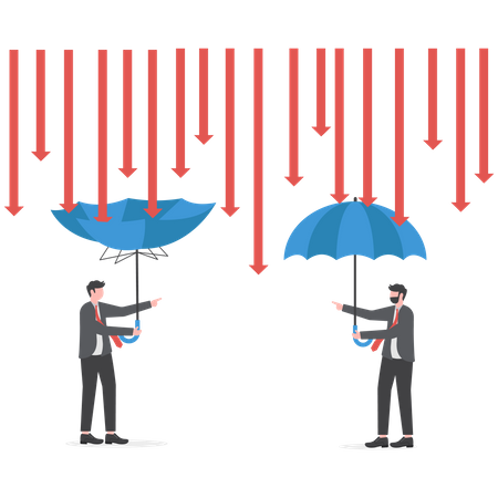 Business risk management  Illustration