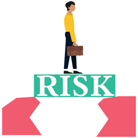 Business risks Illustration Illustration