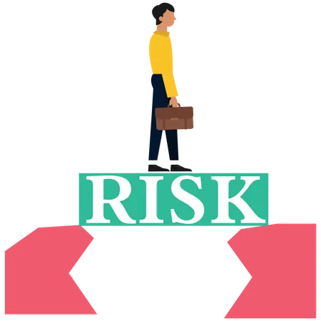 Business risks Illustration Illustration