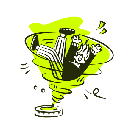 Business Sales Funnel  Illustration