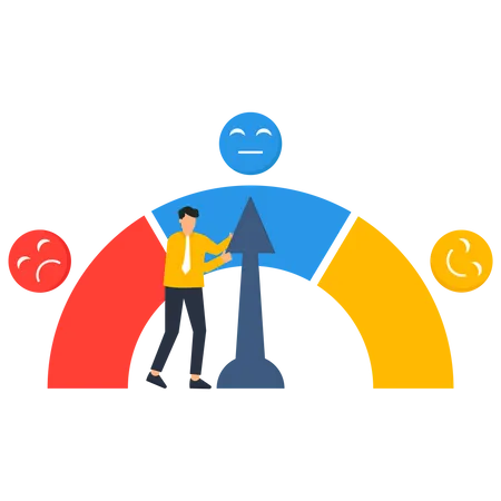 Business satisfaction  Illustration