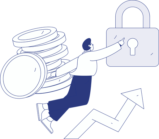 Business scalability helps in target achievement  Illustration