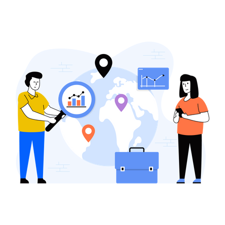 Business Scaling  Illustration