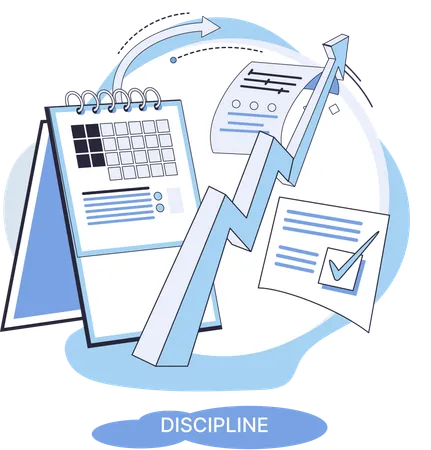 Business schedule  Illustration