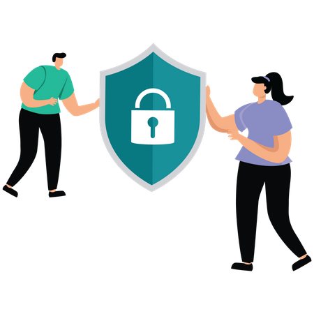 Business security  Illustration