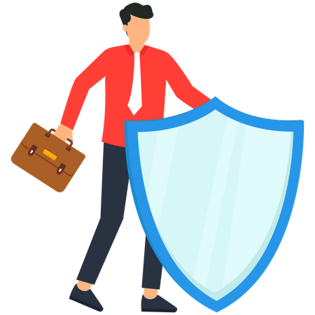 Business security  Illustration