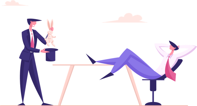 Business Skill Demonstration  Illustration