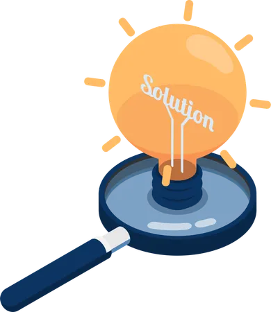 Business Solution  Illustration