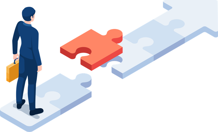 Business Solution  Illustration
