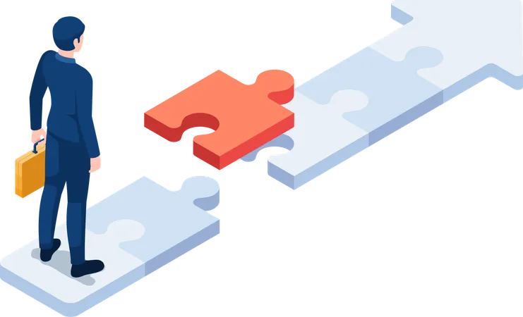 Business Solution  Illustration