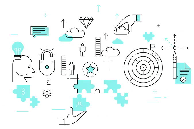 Business solutions  Illustration