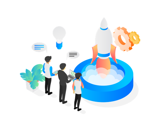 Business Startup Illustration