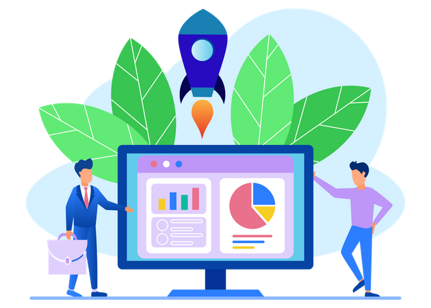 Business Startup Analysis  Illustration