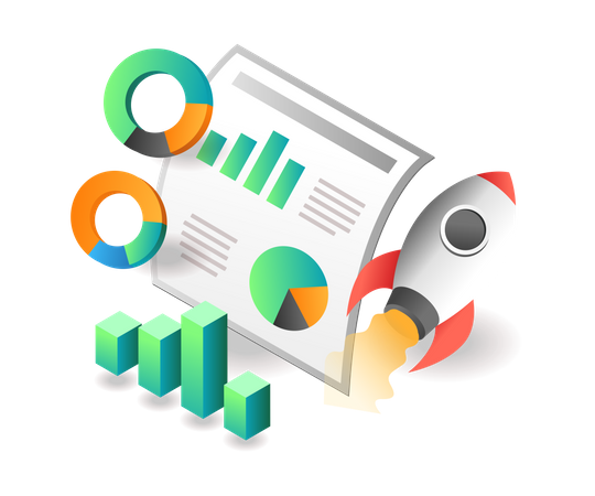 Business Startup Analysis  Illustration