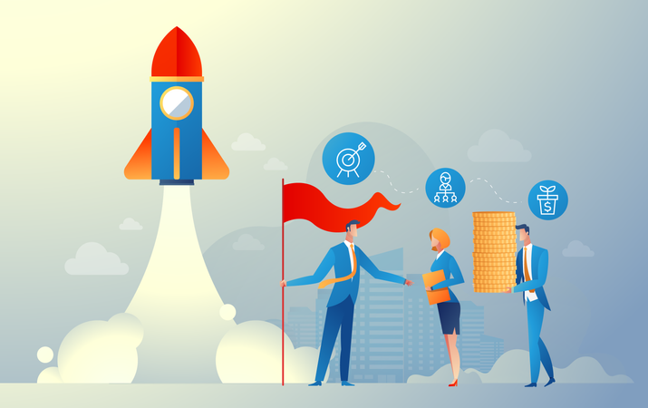 Business Startup Illustration
