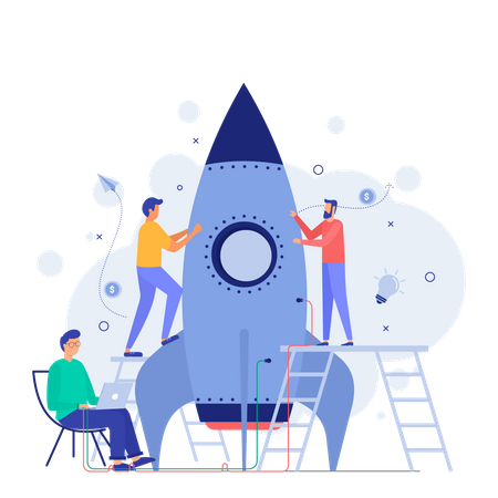 Business Startup Illustration