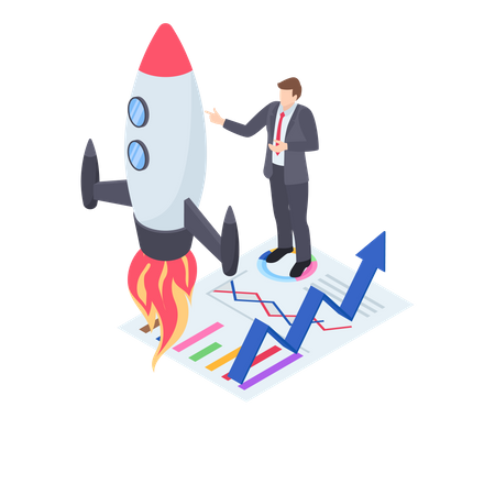 Business startup Illustration