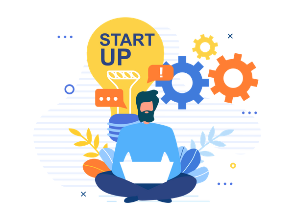 Business Startup Illustration