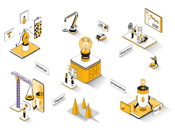 Business Startup Illustration