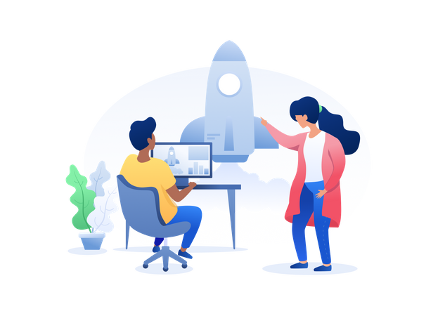 Business Startup Illustration