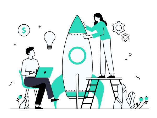 Business Startup Illustration