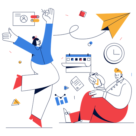 Business Startup Illustration