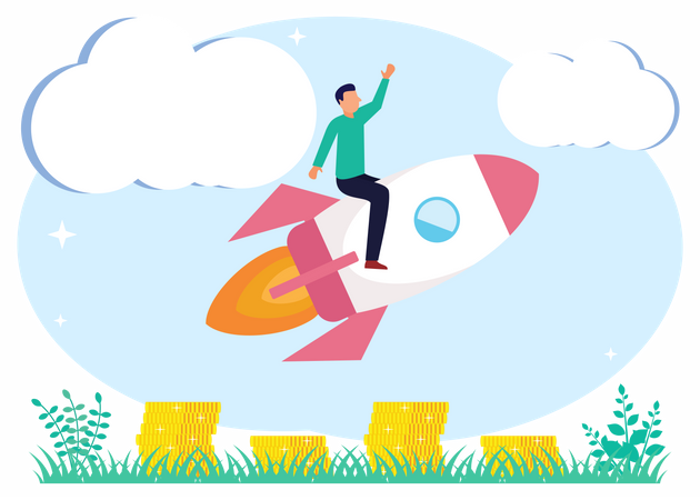 Business startup Illustration