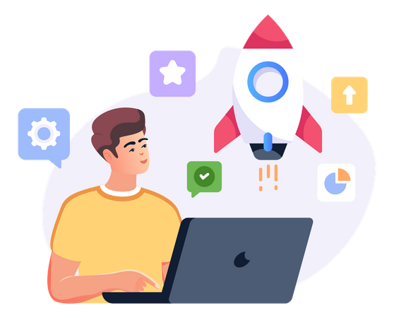 Business Startup Illustration