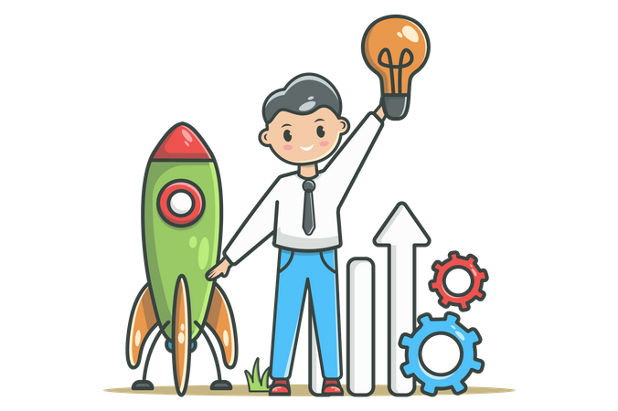 Business Startup Illustration