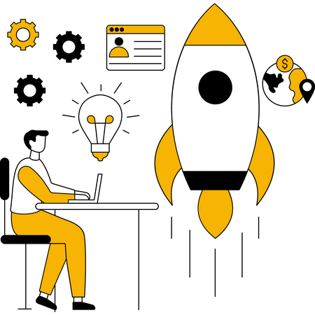 Business Startup Illustration