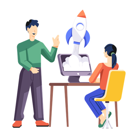 Business Startup Illustration