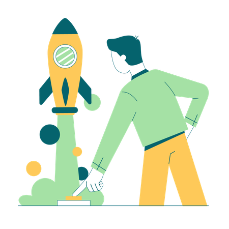 Business startup  Illustration