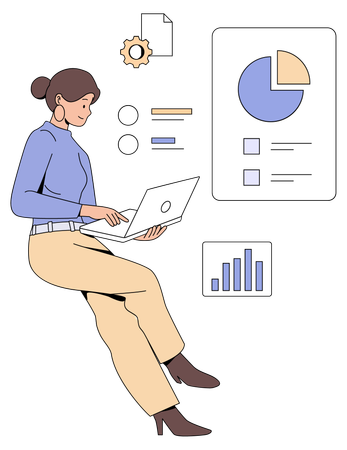 Business Statistics  Illustration
