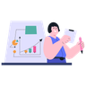 illustration for statistical data presentation