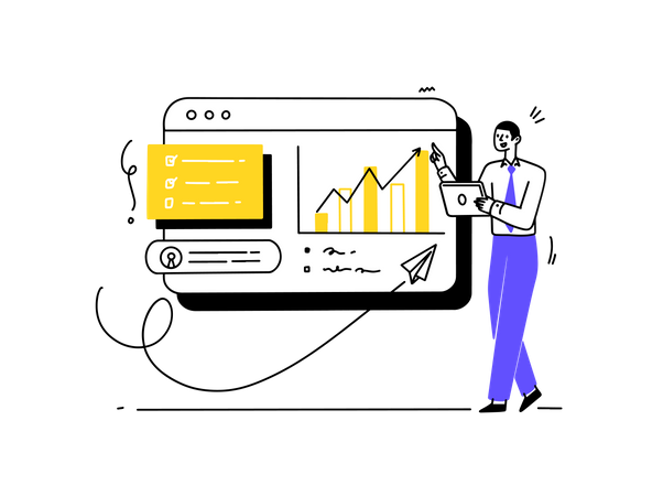 Business Statistics  Illustration