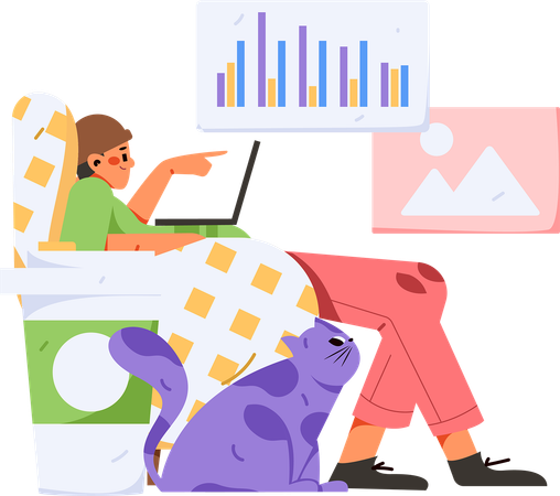 Statistiques commerciales  Illustration