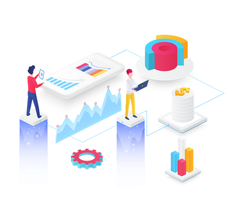 Business Stats analysis  Illustration