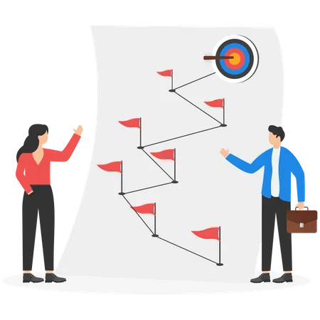 Business Strategic planning  Illustration